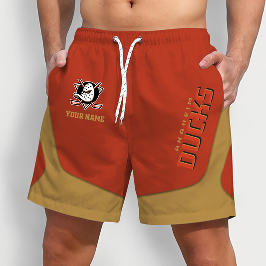 ANA x NHL Team Special Short Pants For Men Custom Name Gifts DATND TANTD 090426