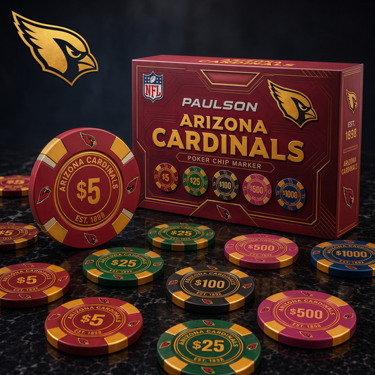 ARI X NFL Personalized Premium Poker Chip Gift