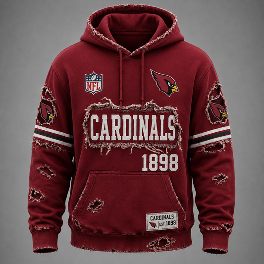 ARI x NFL Distressed Premium Hoodie 0906 DatND DVT