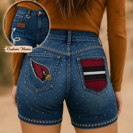 ARI x NFL Premium High Waisted Biker Shorts 0905 DatND DVT