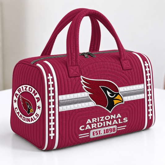 ARI x NFL Quilted Luggage Travel Bag