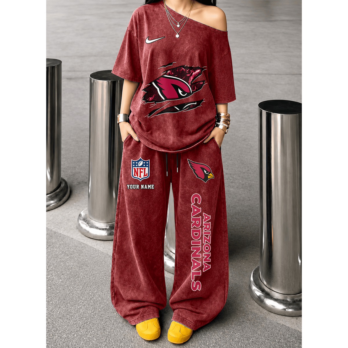 ARI x NFL Relaxed Fit Two Piece Sportswear Set