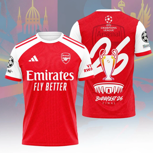 ARS F.C Champions League Final 2026 3D Shirt V10 1405 DatND DVT