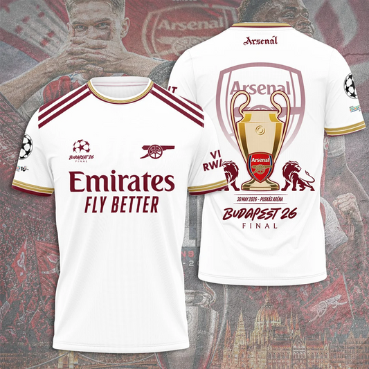 ARS F.C Champions League Final 2026 3D Shirt V4 1405 DatND DVT