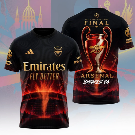 ARS F.C Champions League Final 2026 3D Shirt V8 1405 DatND DVT