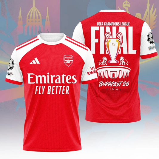 ARS F.C Champions League Final 2026 3D Shirt V9 1405 DatND DVT
