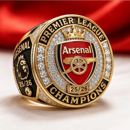 ARS FC Premier League Champions 2526 3D Engraved Ring V1 2205 DatND DVT