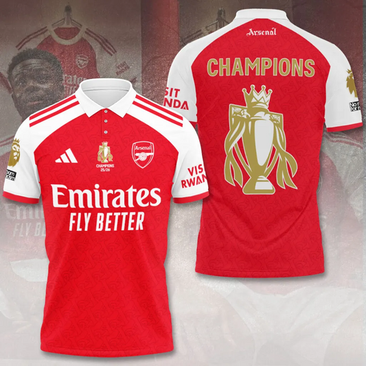 ARS FC Premier League Champions 2526 3D Shirt 2405 V3 DatND DVT 2