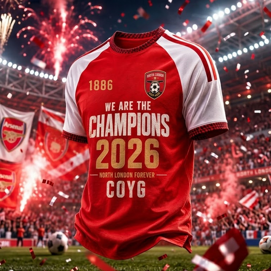 ARS FC Premier League Champions 2526 3D Shirt V14 2205 DatND DVT