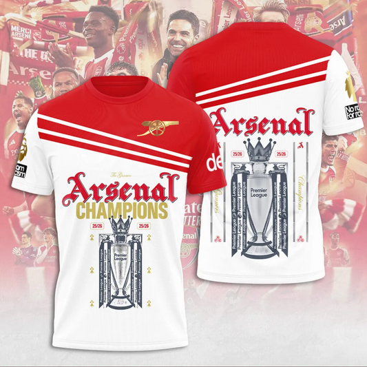 ARS FC Premier League Champions 2526 3D Shirt V3 2205 DatND DVT