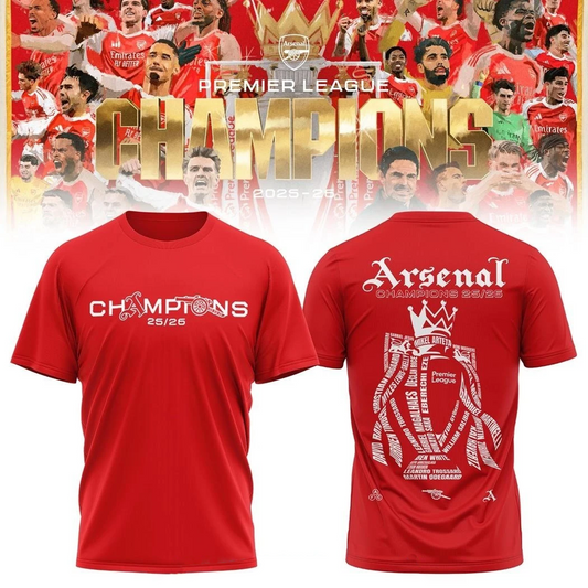 ARS FC Premier League Champions 2526 3D Shirt V7 2205 DatND DVT