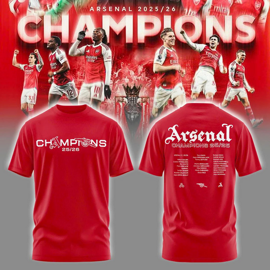 ARS FC Premier League Champions 2526 3D Shirt V8 2205 DatND DVT