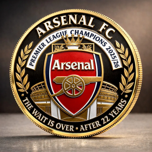ARS FC Premier League Champions 2526 Commemorative Coin V1 2205 DatND DVT