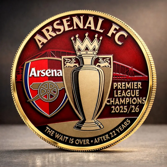 ARS FC Premier League Champions 2526 Commemorative Coin V2 2205 DatND DVT