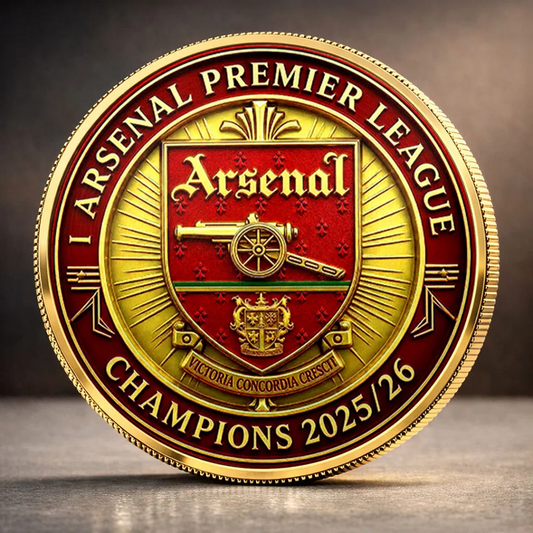 ARS FC Premier League Champions 2526 Commemorative Coin V3 2205 DatND DVT