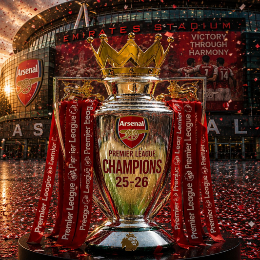 ARS F.C Premier League Champions 2526 Custom Shape Acrylic Plaque 2005 DatND DVT