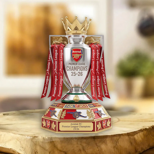ARS FC Premier League Champions 2526 Custom Shape Acrylic Plaque V 2205 DatND DVT