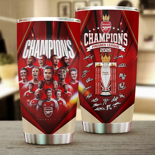 ARS FC Premier League Champions 2526 Tumbler Cup V1 2205 DatND DVT