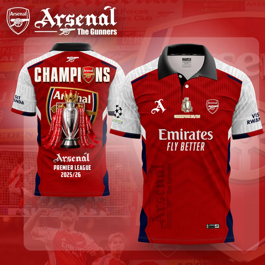 ARS F.C Premier League Champions 3D Shirt V1 2005 DatND DVT