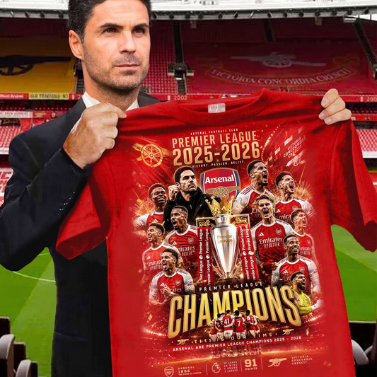 ARS F.C Premier League Champions Premium 2D Shirt V1 2105 DatND DVT 1