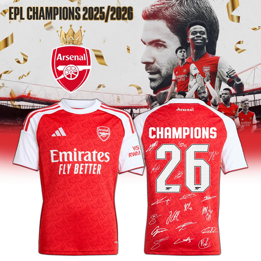 ARS F.C Premier League Champions Premium Shirt V2 205 DatND DVT