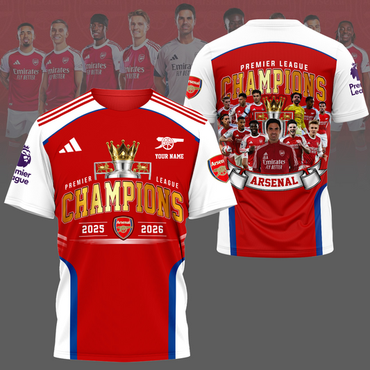 ARS x EPL Champions 3D Aparael V1 DATND TANTD 200526