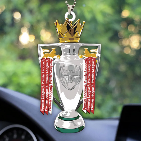 ARS x EPL Premier League Champions 2-sided Acrylic Car Ornament V2 DATND TANTD 200526