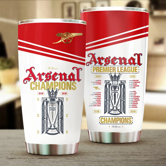 ARS x EPL Premier League Champions 25 26 Tumbler Cup V1 DATND TANTD 200526
