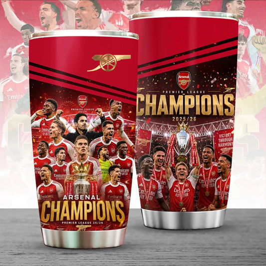 ARS x EPL Premier League Champions 25 26 Tumbler Cup V2 DATND TANTD 200526
