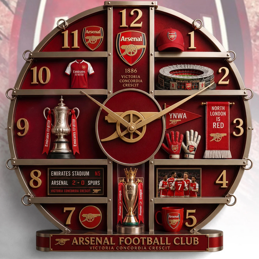 ARS x Home Decorative 3D Visual Effect Acrylic Wall Clock DATND TANTD 080526