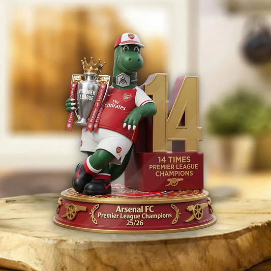 ARS x Premier League Champions 25 26 Custom Shape Acrylic Plaque V DATND TANTD 20526