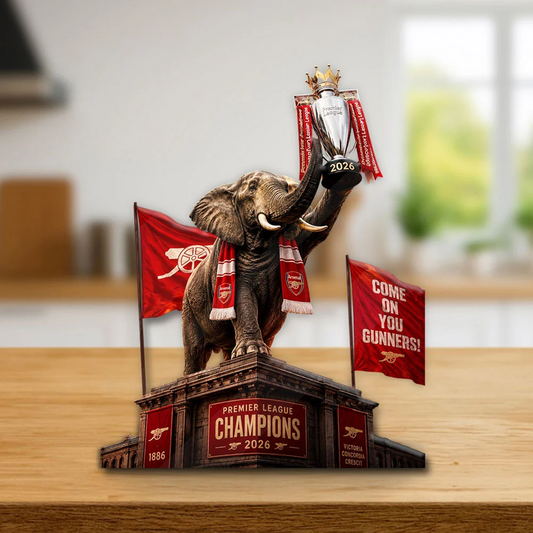 ARS x Premier League Champions 25 26 - Custom Shape Acrylic Plaque V2 DATND TANTD 20526