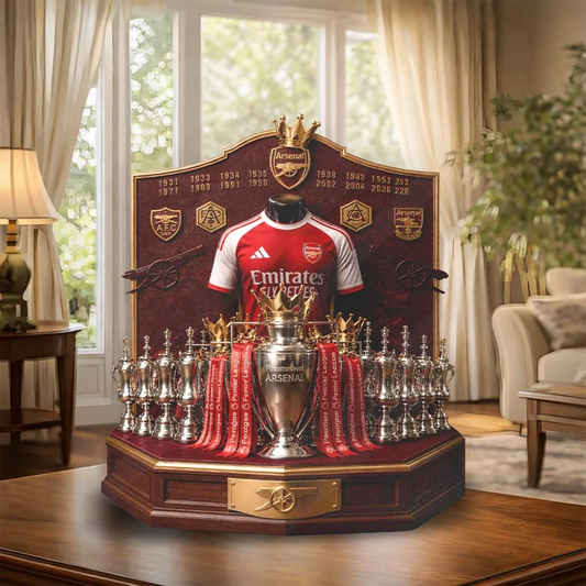 ARS x Premier League Champions 25 26 - Custom Shape Acrylic Plaque V5 DATND TANTD 20526