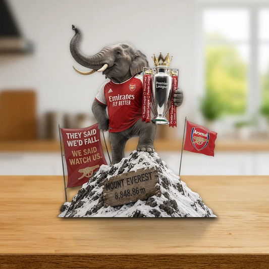 ARS x Premier League Champions 25 26 - Custom Shape Acrylic Plaque V7 DATND TANTD 20526