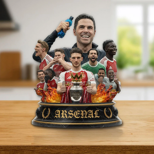ARS x Premier League Champions 25 26 - Custom Shape Acrylic Plaque V9 DATND TANTD 20526