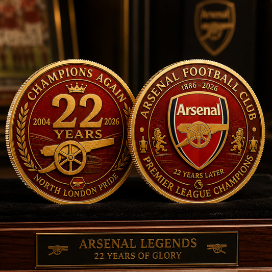ARS F.C. Premium Premier League Champions 2526 Commemorative Coin V1 2105 DatND DVT
