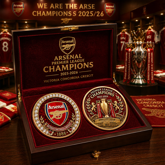 ARS F.C Premier League Champions Victory Premium Commemorative Coin V1 2105 DatND DVT
