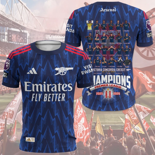 ARS.FC 25’???26 Premier League Champions 3D Shirt V2 DatND DVT 1