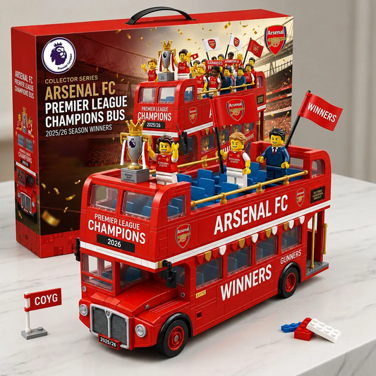 ARS FC 2026 Premier League Champions Bus Building Set 2005 DatND DVT