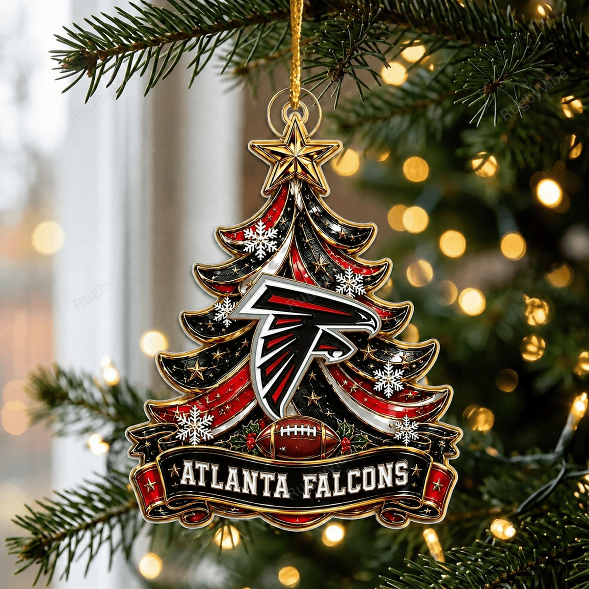 ATL x NFL Acrylic Irregular Pendant
