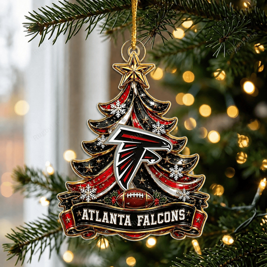 ATL x NFL Acrylic Irregular Pendant