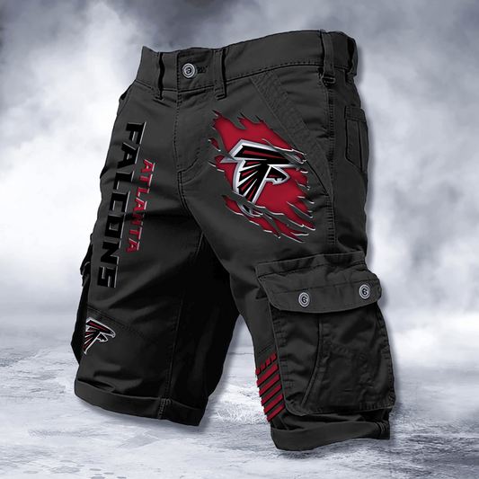 ATL x NFL Cotton Cargo Shorts DATND TANTD 2705