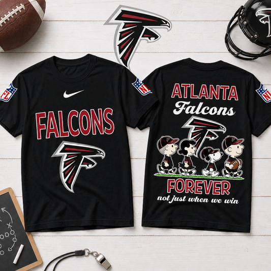 ATL x NFL Forever – Peanuts Football Fan 3D Shirt 2007
