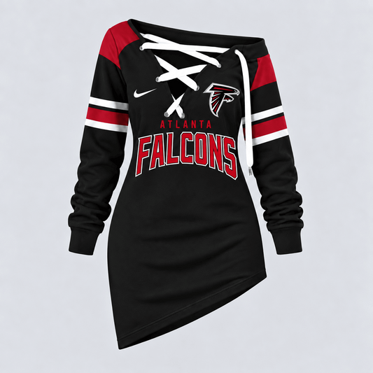 ATL x NFL Game Day Spirit Lace-Up Sweatshirt