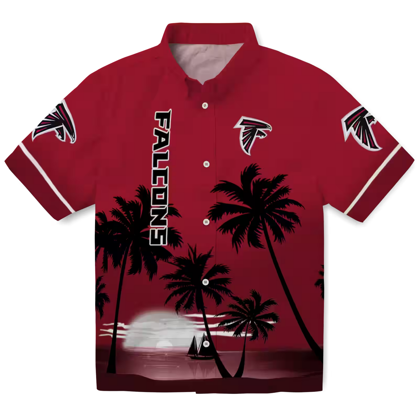 ATL x NFL Hawaiian Shirt ’??? Beach Sunset DATND TANTD 270526