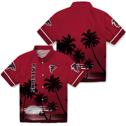 ATL x NFL Hawaiian Shirt ’??? Beach Sunset DATND TANTD 270526