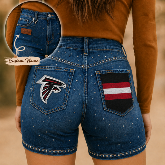 ATL x NFL Premium High Waisted Biker Shorts 0905 DatND DVT