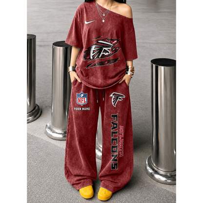 ATL x NFL Relaxed Fit Two Piece Sportswear Set