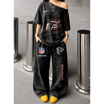 ATL x NFL Relaxed Fit Two Piece Sportswear Set