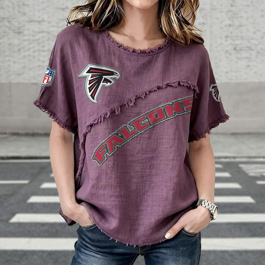 ATL x NFL Women’???s Vintage O-Neck 2905 DatND DVT